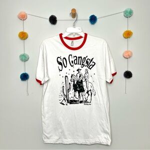 🌟So Gangsta Cowboy Graphic Tee